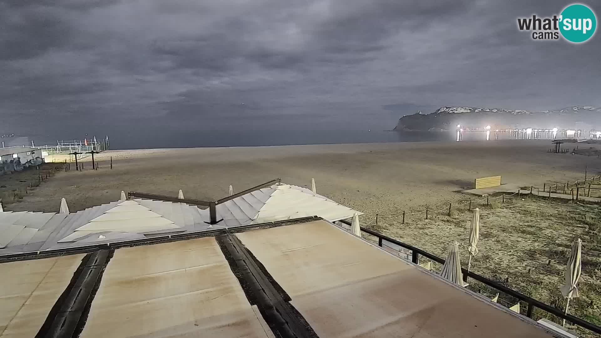 Webcam spiaggia del Poetto | Cagliari | Sardegna