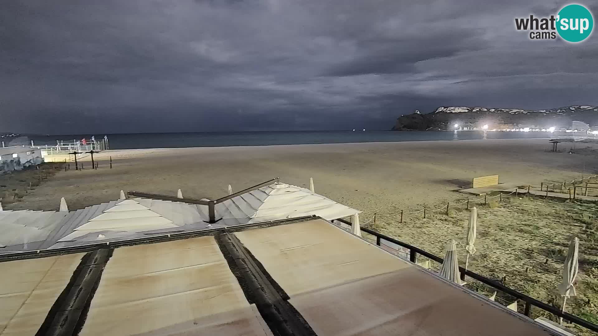 Webcam spiaggia del Poetto | Cagliari | Sardegna