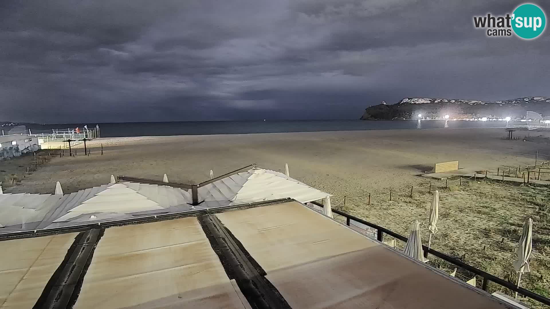 Poetto Strand Webcam | Cagliari | Sardinien