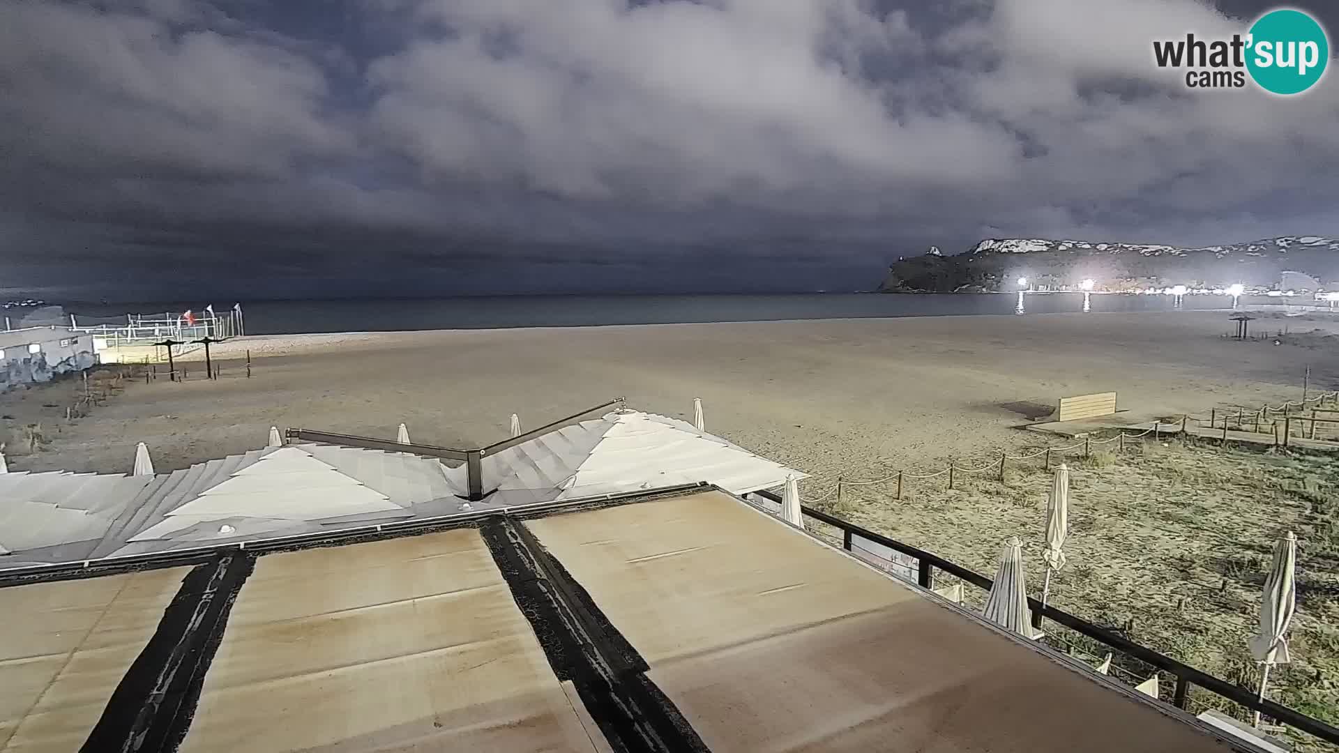 Poetto Strand Webcam | Cagliari | Sardinien