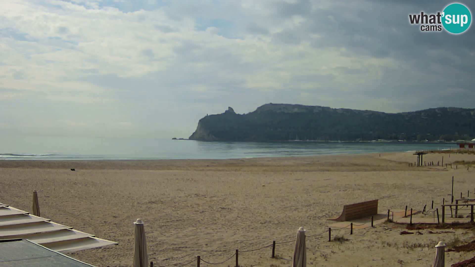 Poetto beach webcam | Cagliari | Sardinia