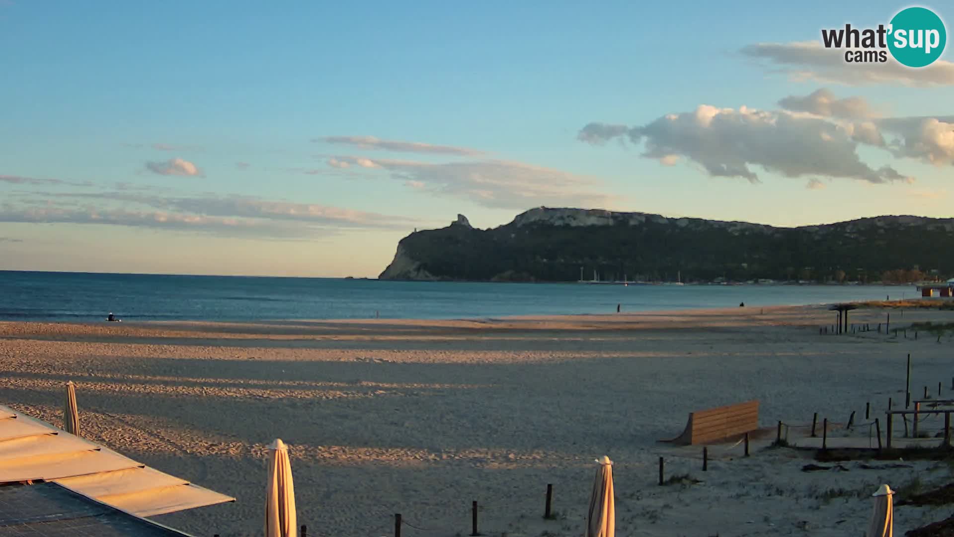 Webcam plage de Poetto | Cagliari | Sardaigne