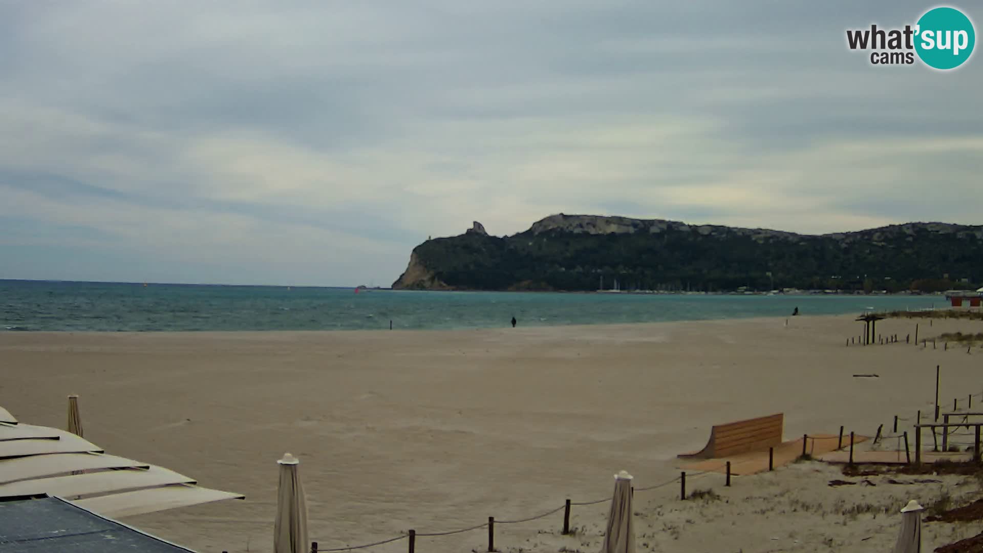 Poetto beach webcam | Cagliari | Sardinija