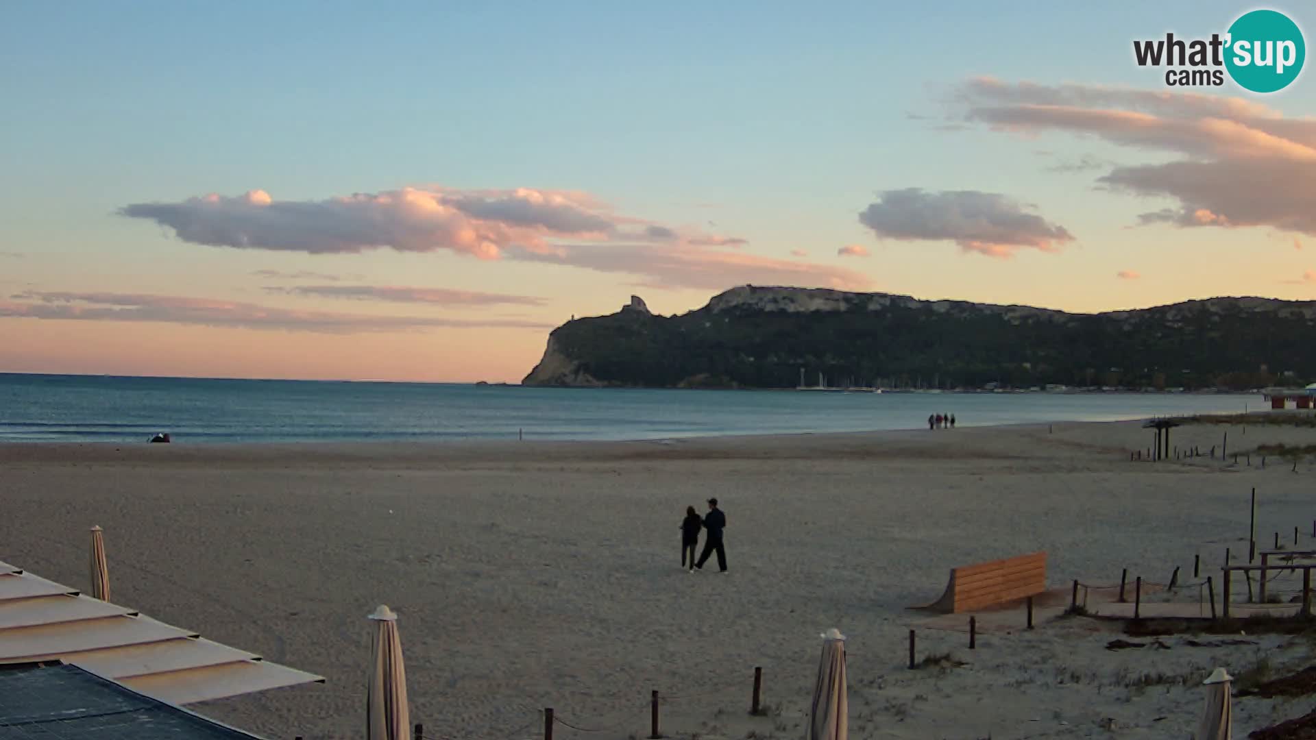 Poetto Strand Webcam | Cagliari | Sardinien
