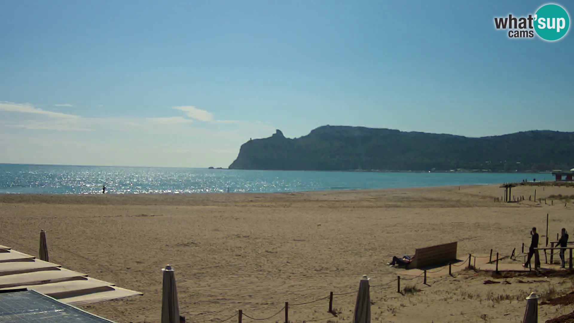 Webcam spiaggia del Poetto | Cagliari | Sardegna