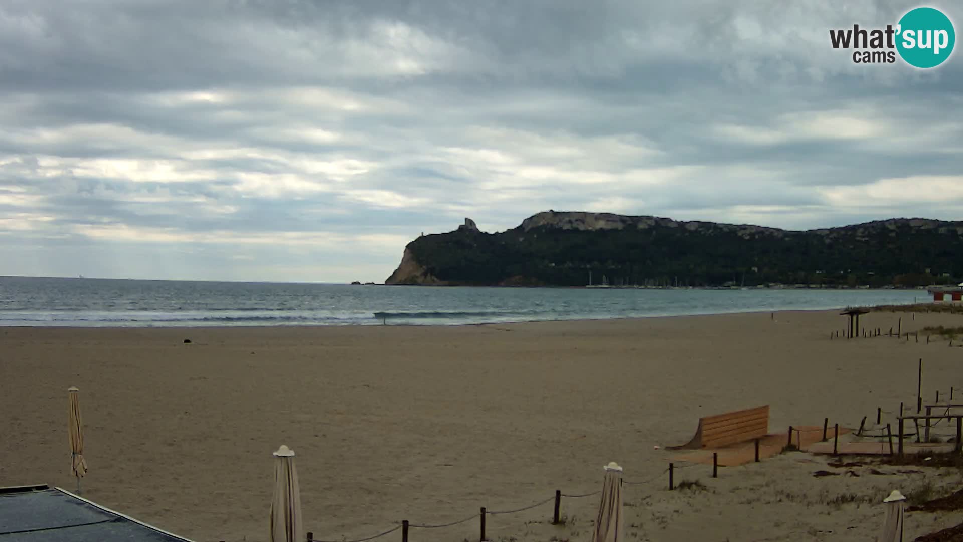 Poetto beach webcam | Cagliari | Sardinija