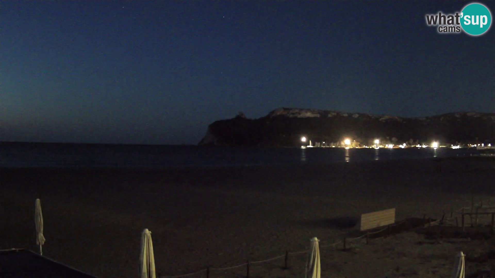 Poetto Strand Webcam | Cagliari | Sardinien