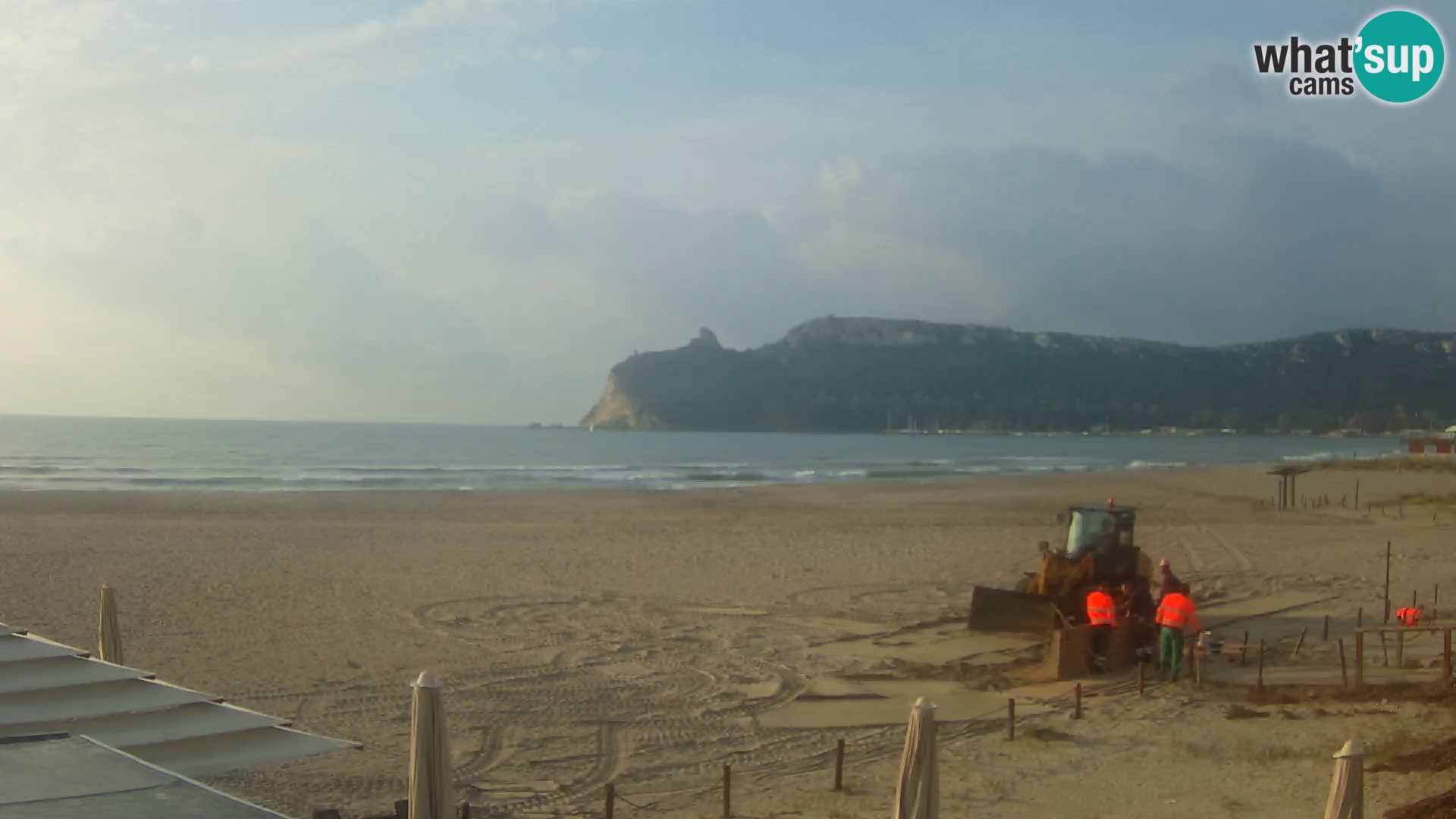 Poetto beach webcam | Cagliari | Sardinia