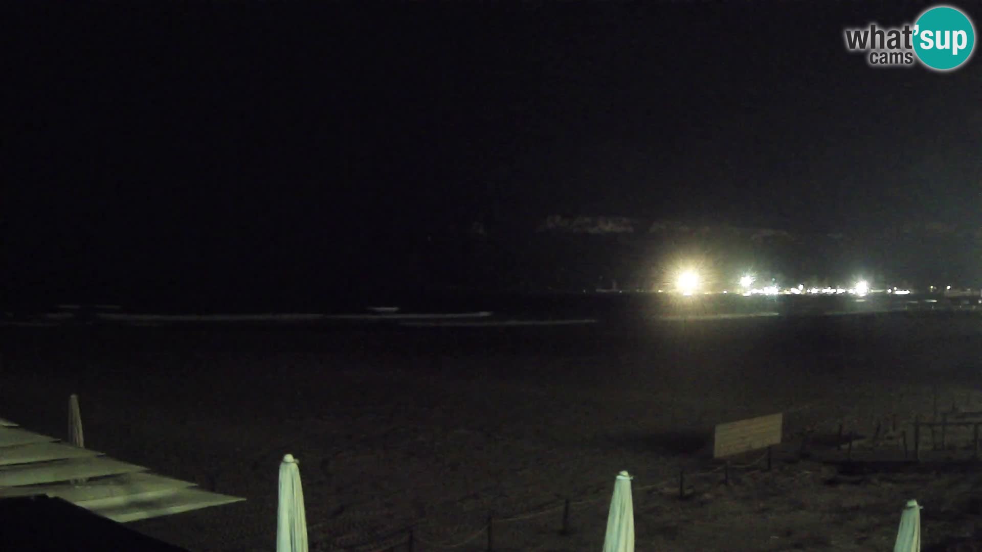 Webcam spiaggia del Poetto | Cagliari | Sardegna