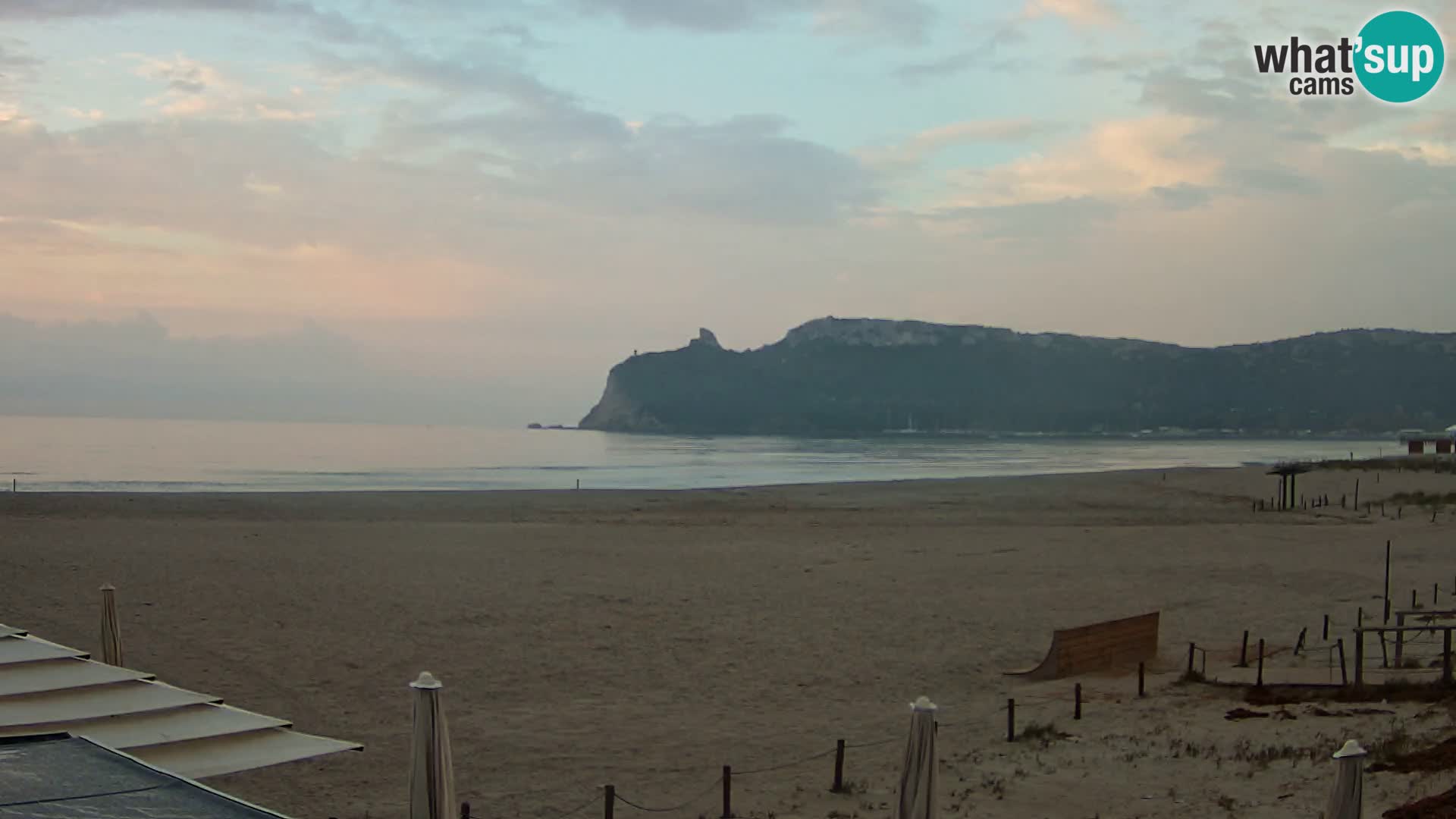 Poetto beach webcam | Cagliari | Sardinia