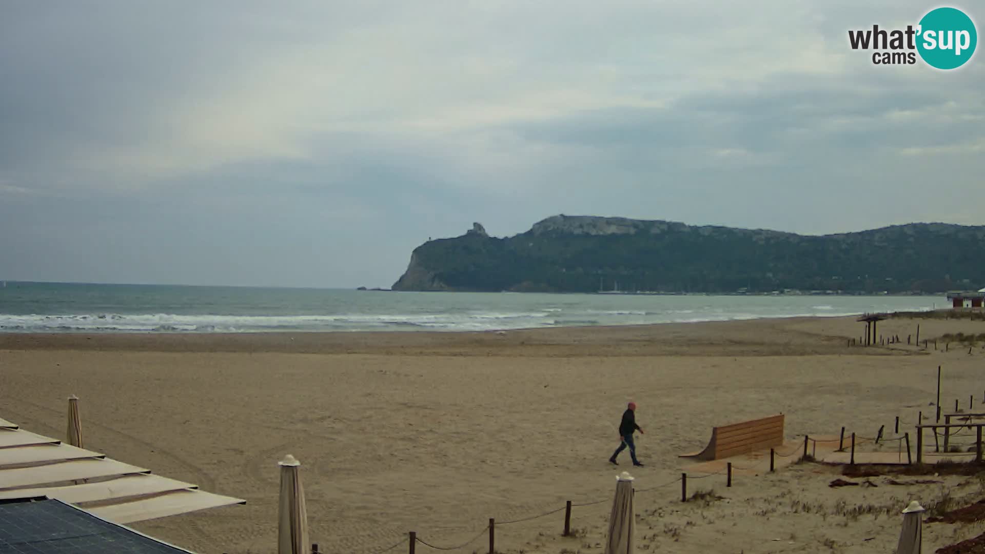 Poetto Strand Webcam | Cagliari | Sardinien