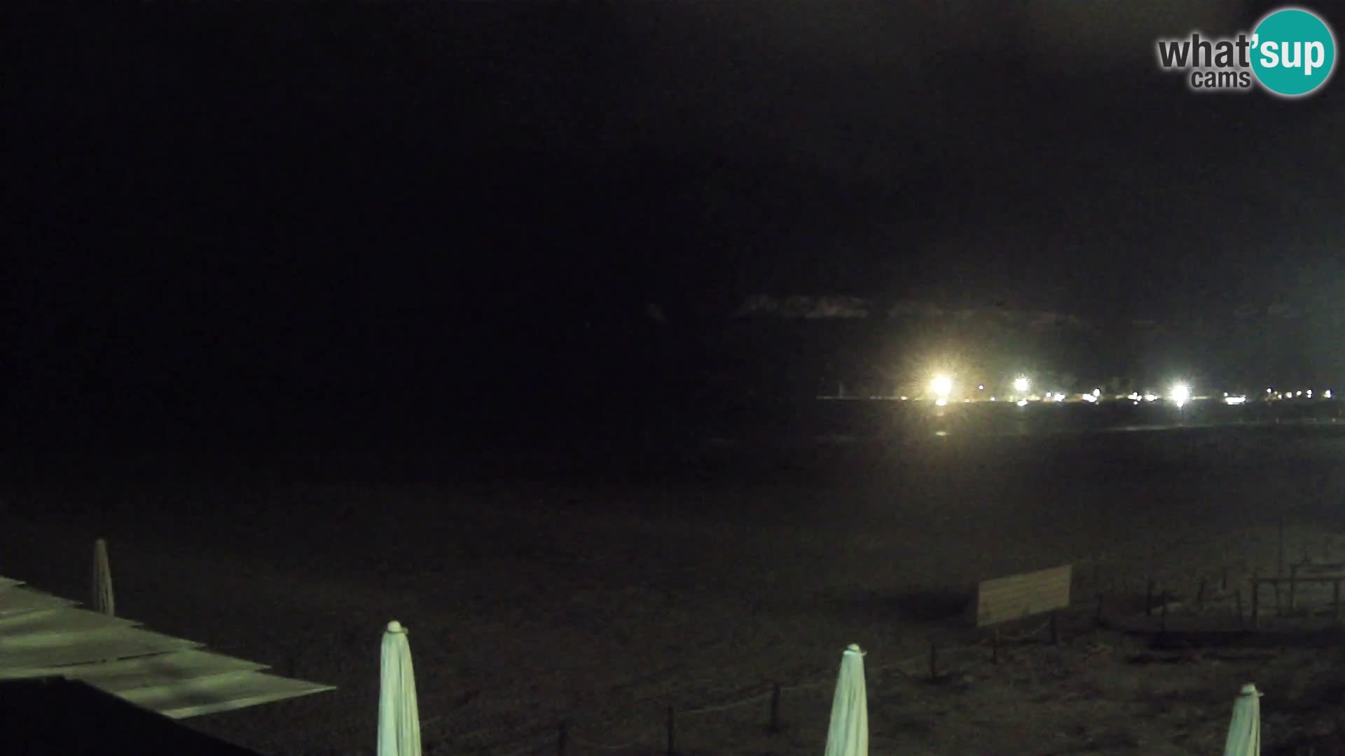 Webcam plage de Poetto | Cagliari | Sardaigne