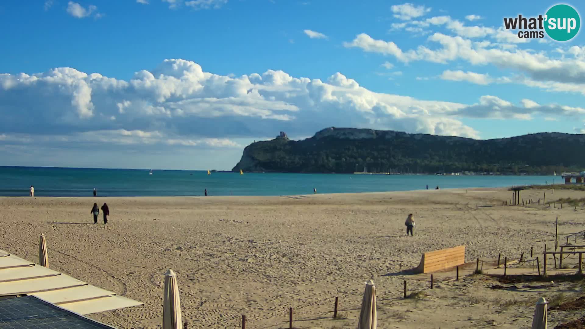 Poetto beach webcam | Cagliari | Sardinia
