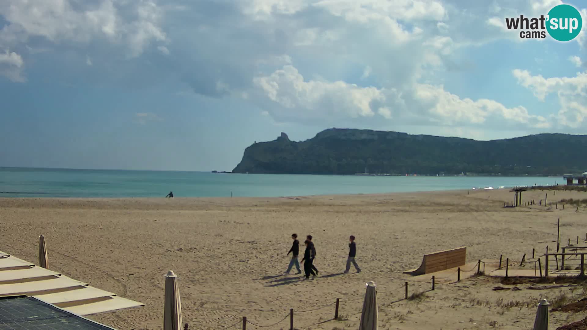 Webcam spiaggia del Poetto | Cagliari | Sardegna