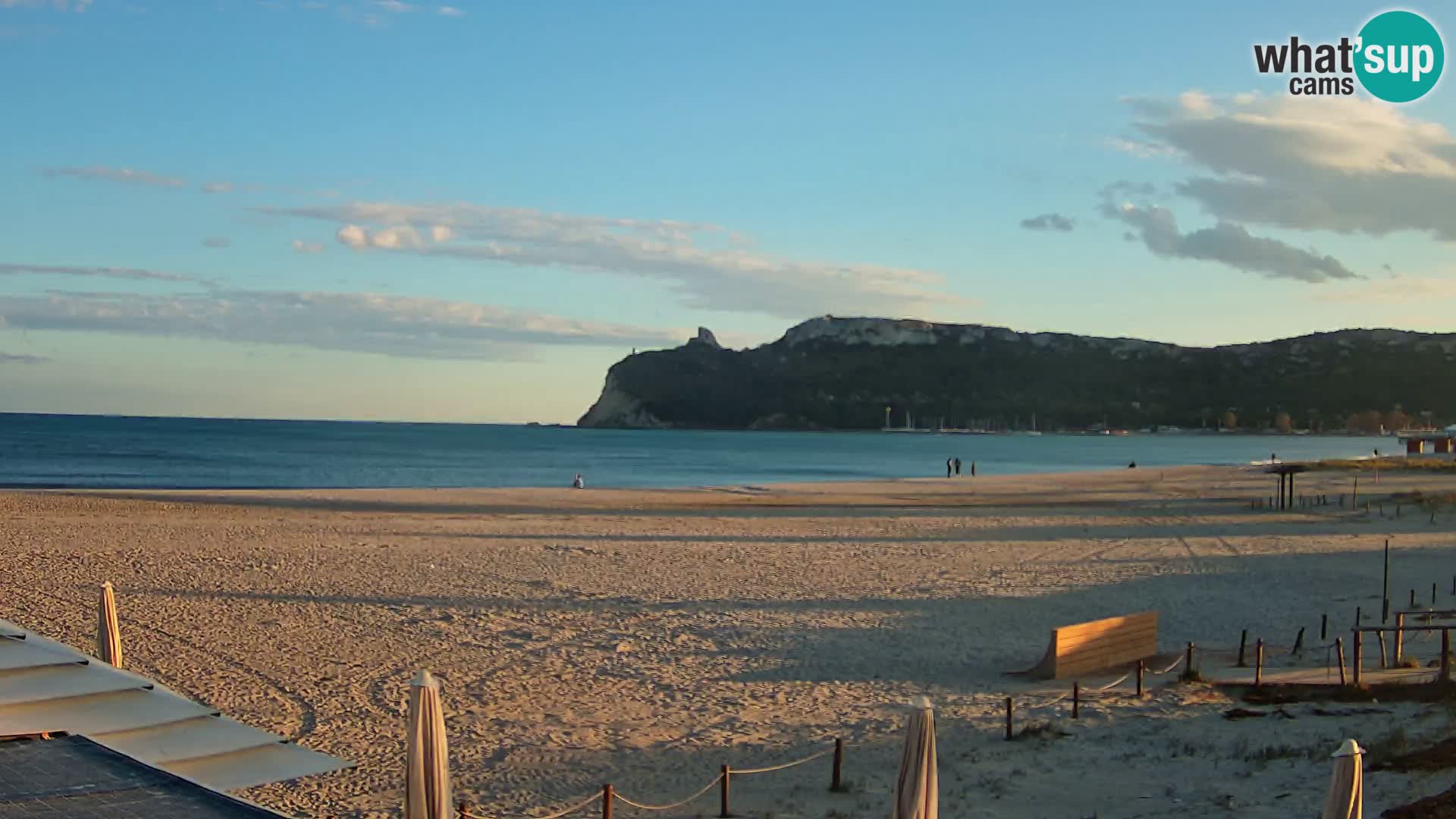 Poetto beach webcam | Cagliari | Sardinija
