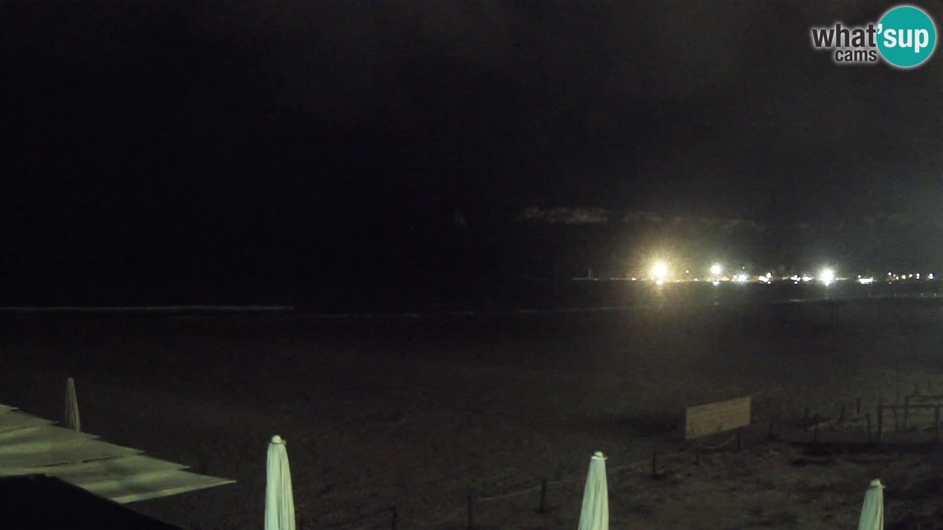 Poetto beach webcam | Cagliari | Sardinija