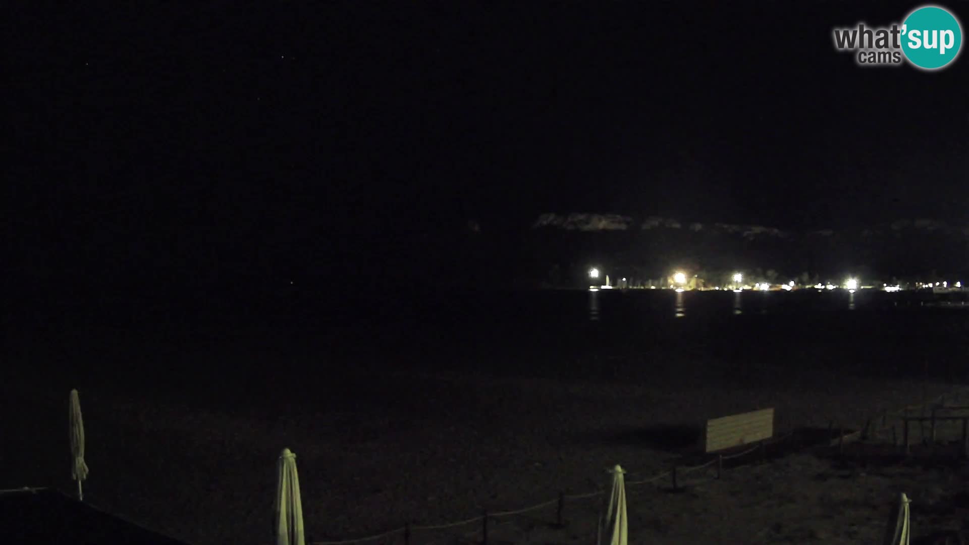 Poetto beach webcam | Cagliari | Sardinija
