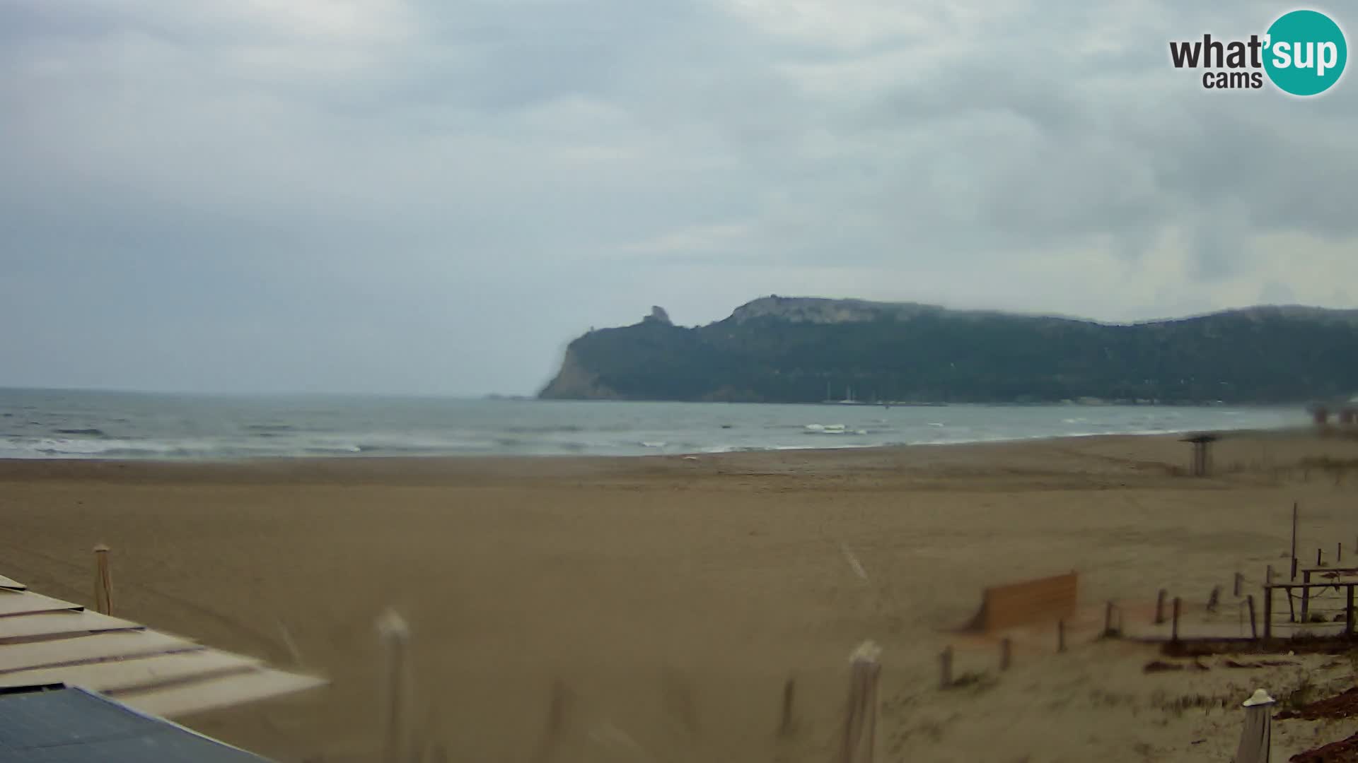 Poetto beach webcam | Cagliari | Sardinia