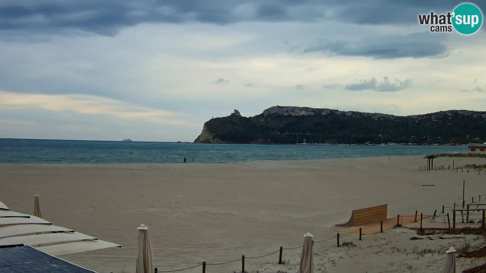 Poetto Strand Webcam | Cagliari | Sardinien