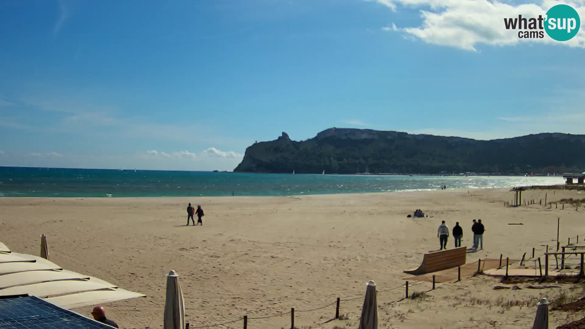 Webcam spiaggia del Poetto | Cagliari | Sardegna
