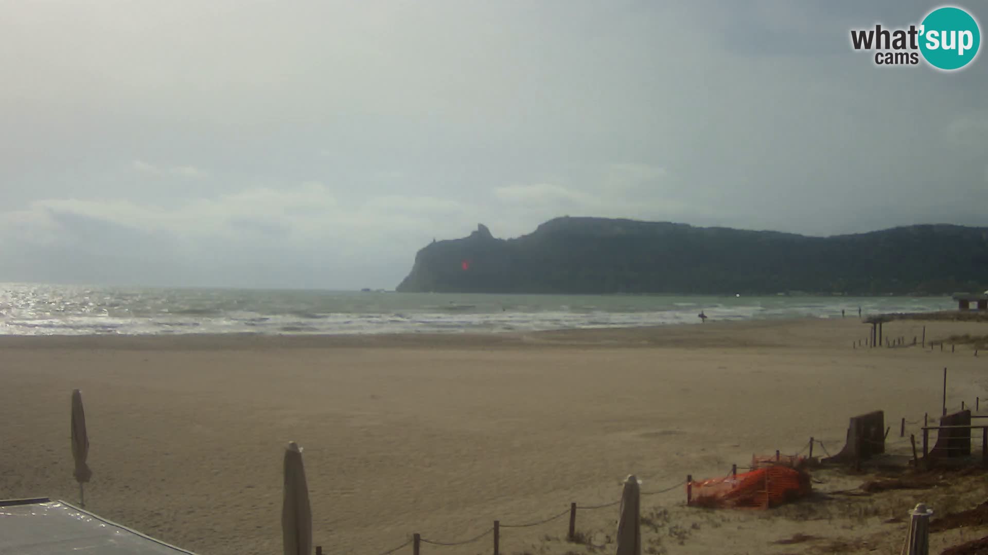 Poetto beach webcam | Cagliari | Sardinija