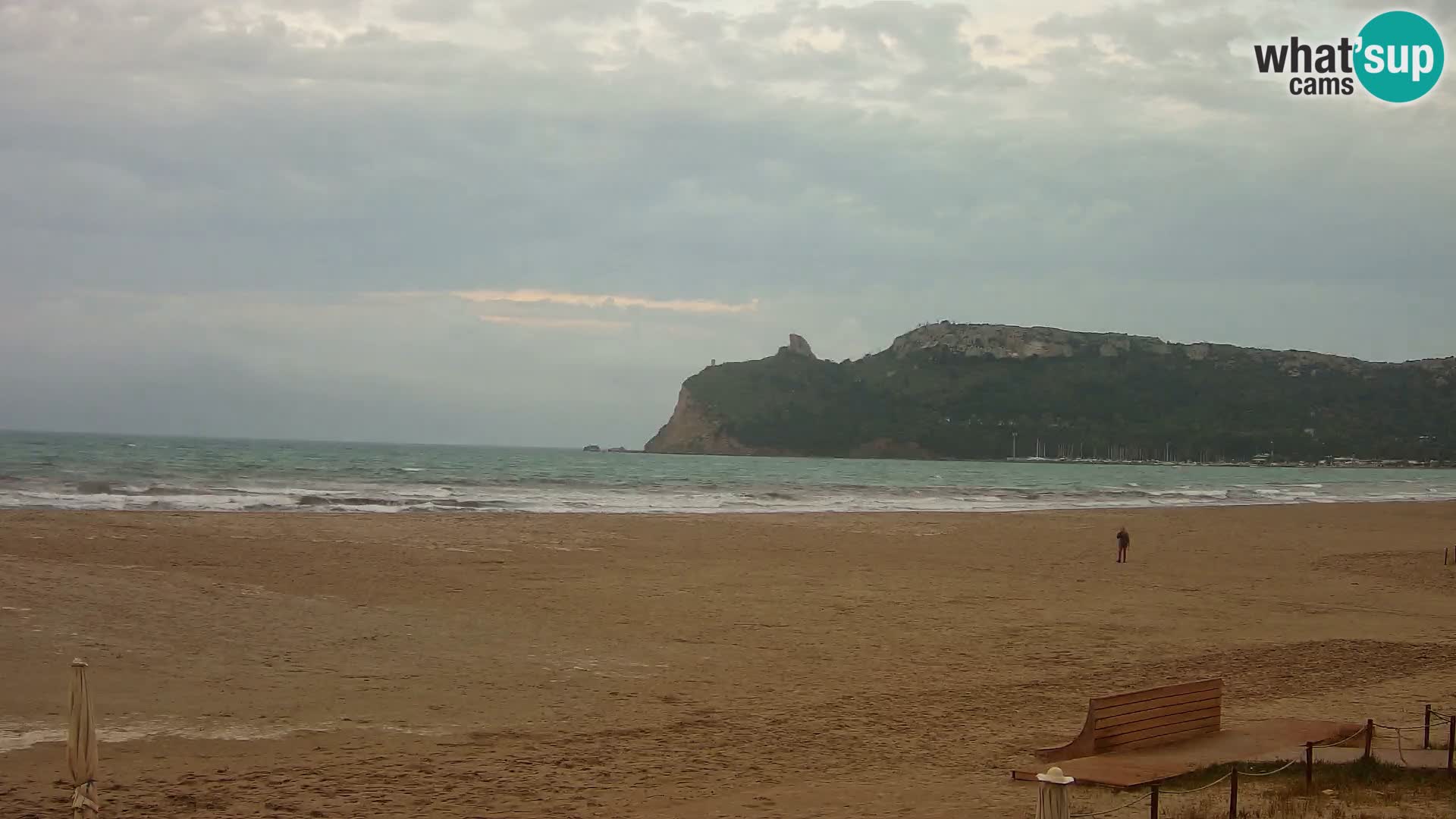 Poetto Strand Webcam | Cagliari | Sardinien