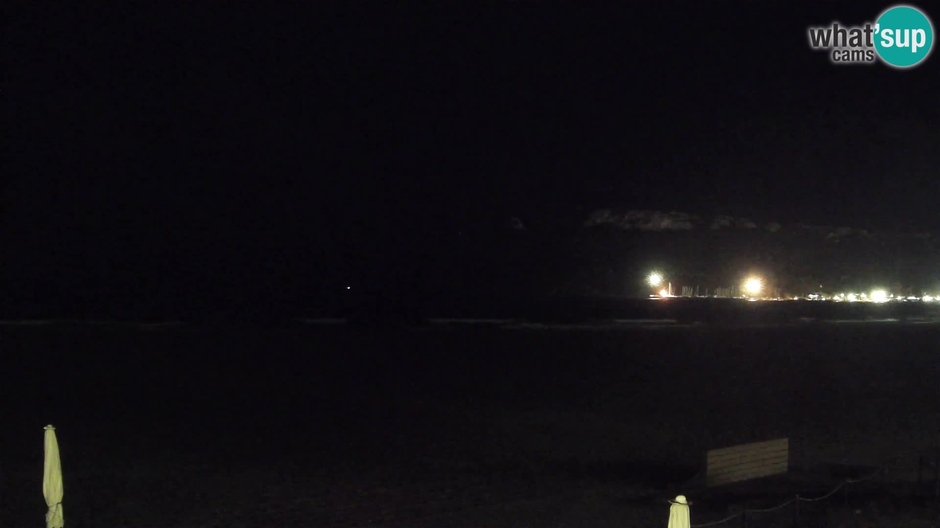 Poetto beach webcam | Cagliari | Sardinija