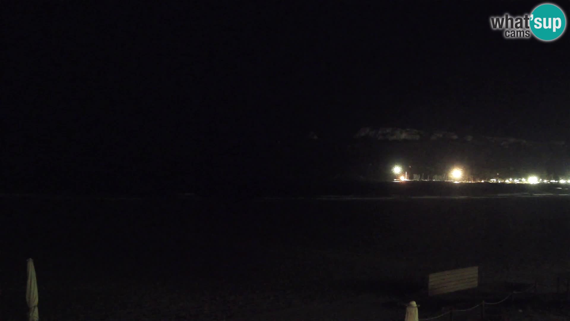Poetto beach webcam | Cagliari | Sardinija