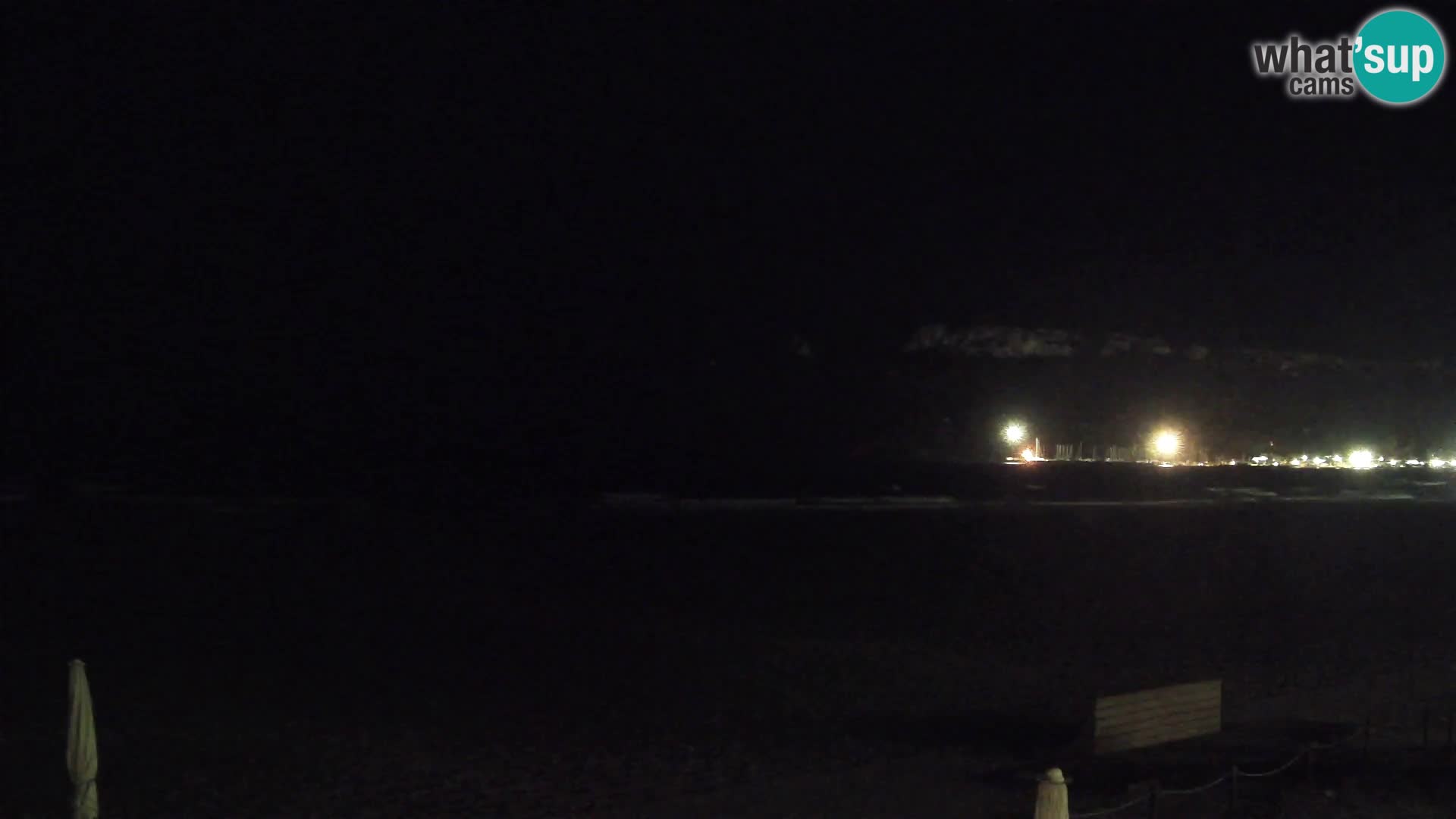 Poetto beach webcam | Cagliari | Sardinija