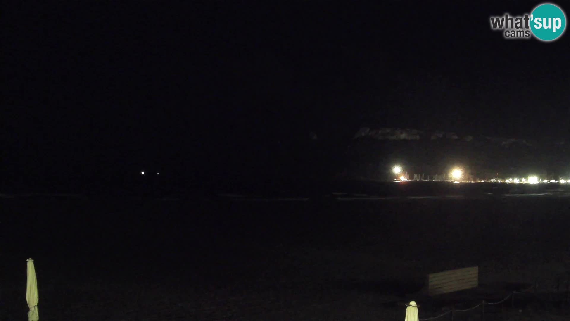 Poetto beach webcam | Cagliari | Sardinija