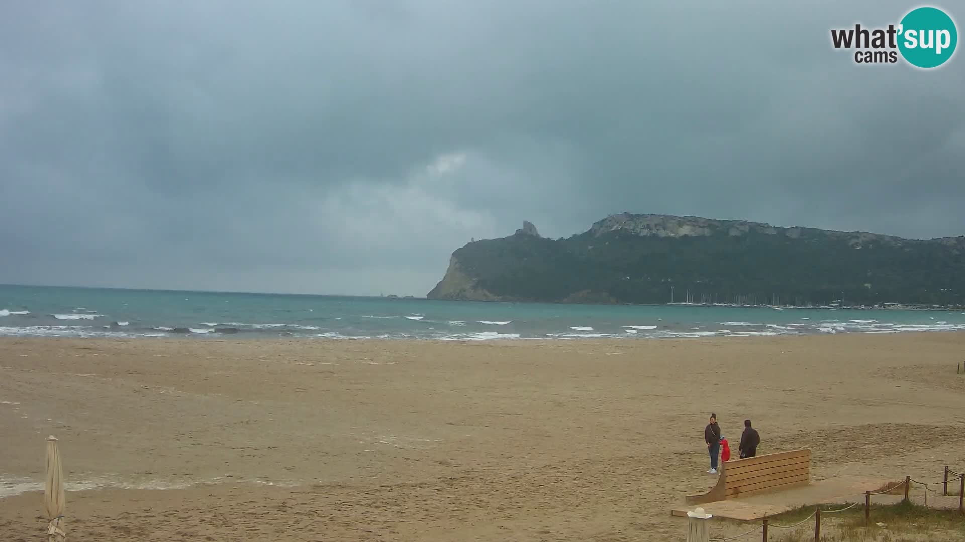 Poetto Strand Webcam | Cagliari | Sardinien