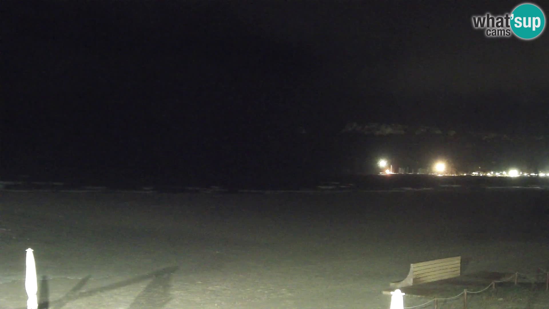 Webcam spiaggia del Poetto | Cagliari | Sardegna