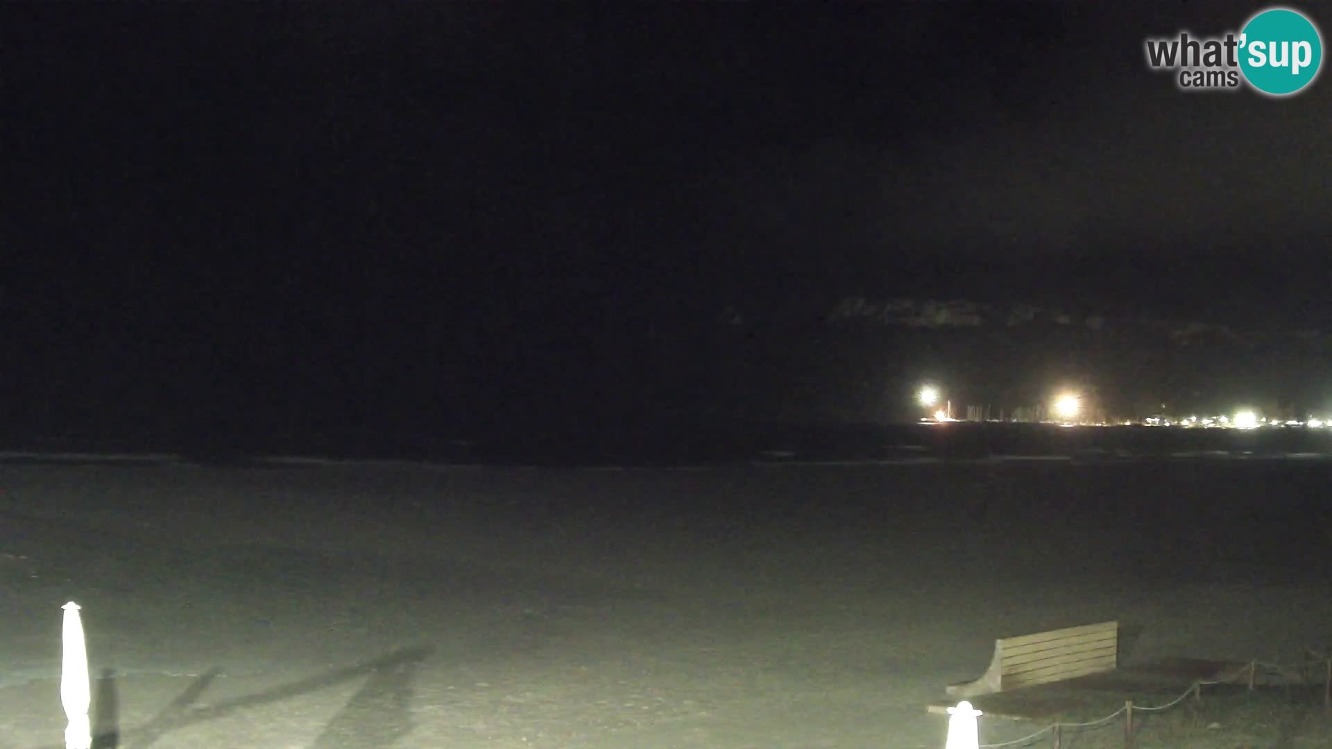 Webcam spiaggia del Poetto | Cagliari | Sardegna