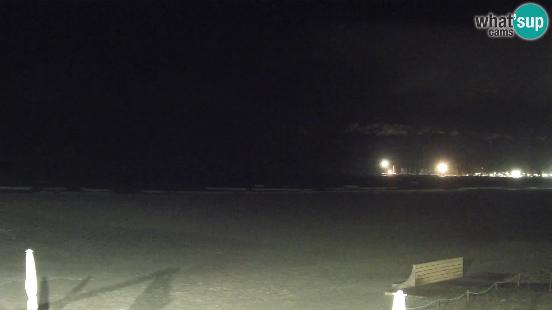 Webcam plage de Poetto | Cagliari | Sardaigne