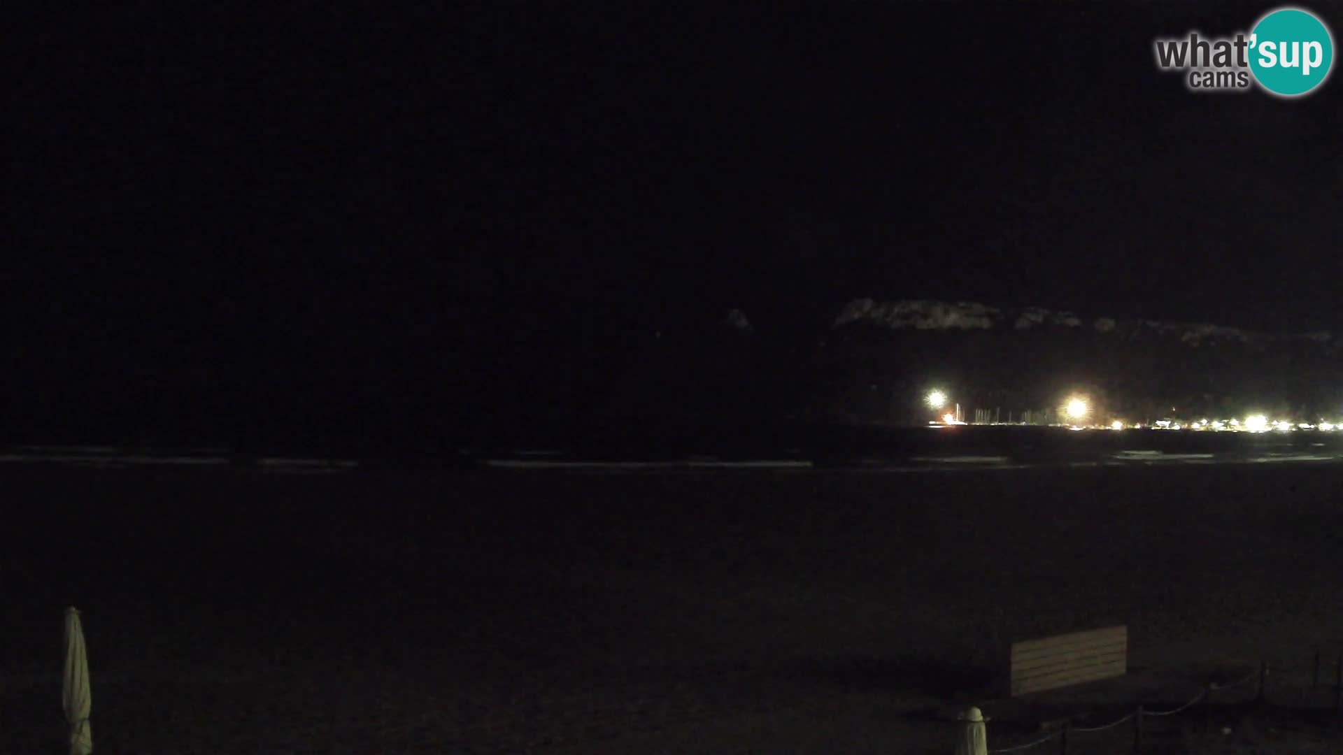 Poetto beach webcam | Cagliari | Sardinija