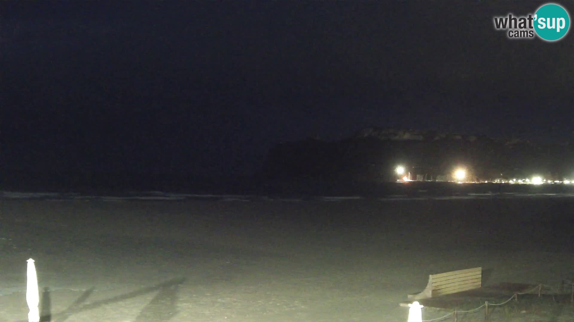 Poetto beach webcam | Cagliari | Sardinia