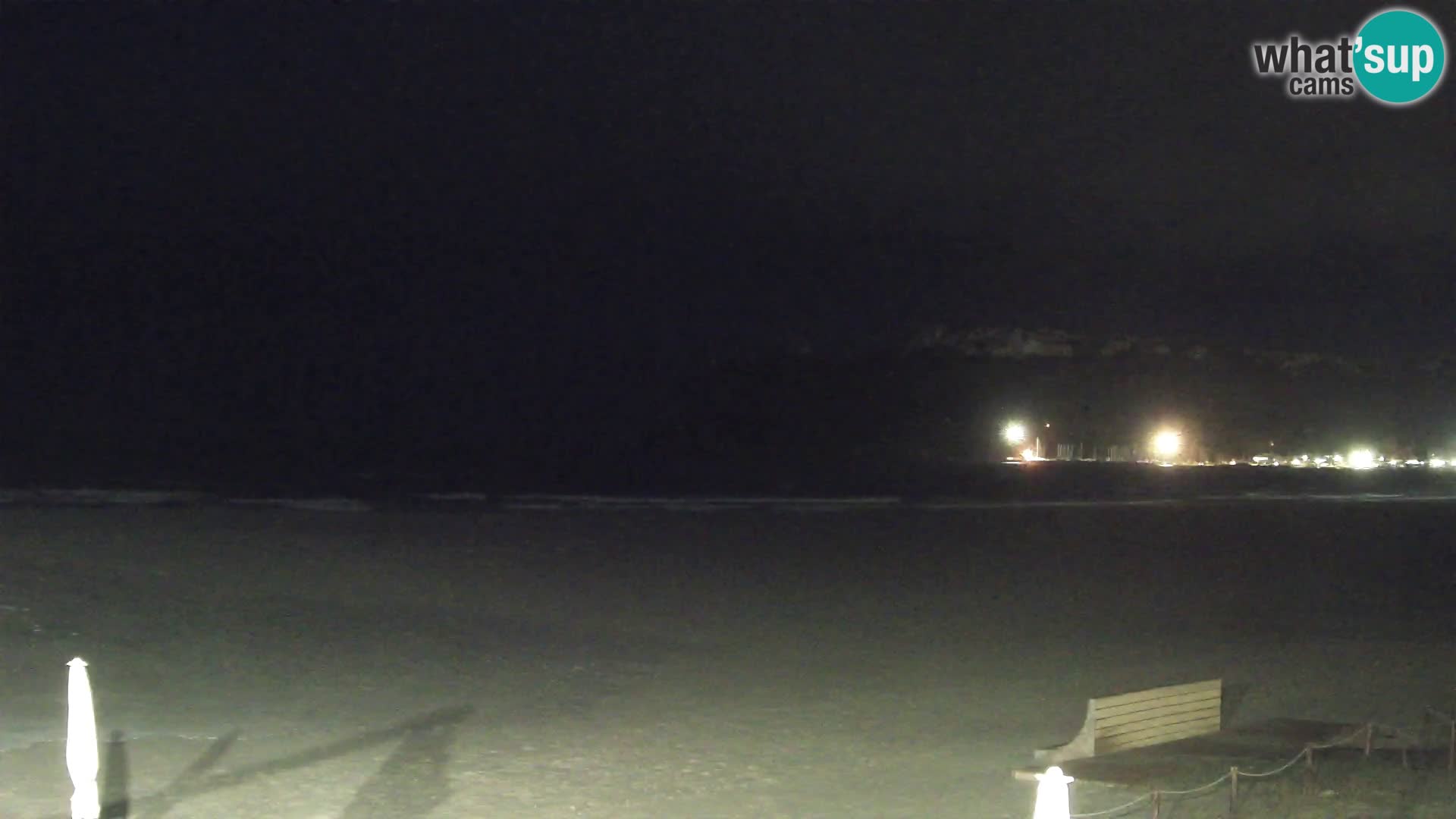 Poetto beach webcam | Cagliari | Sardinija