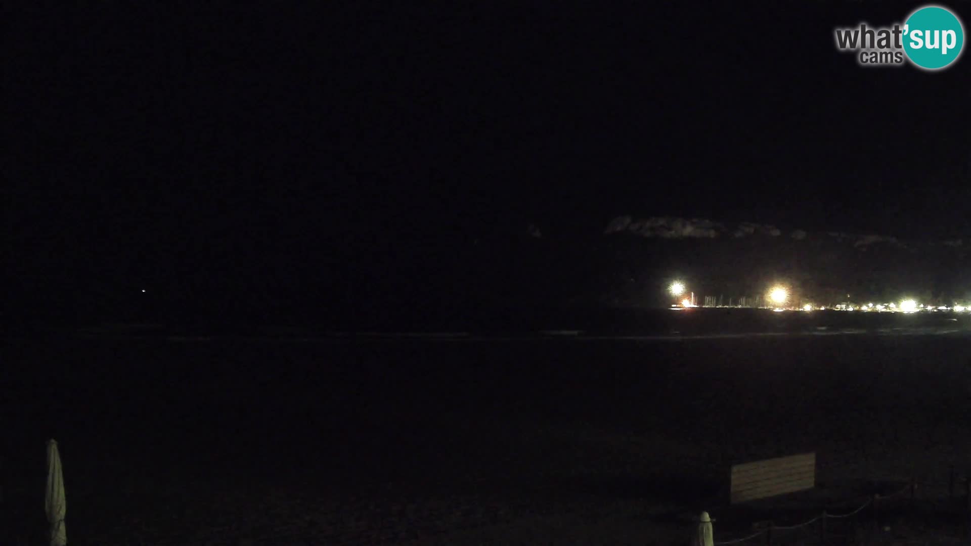 Poetto beach webcam | Cagliari | Sardinija