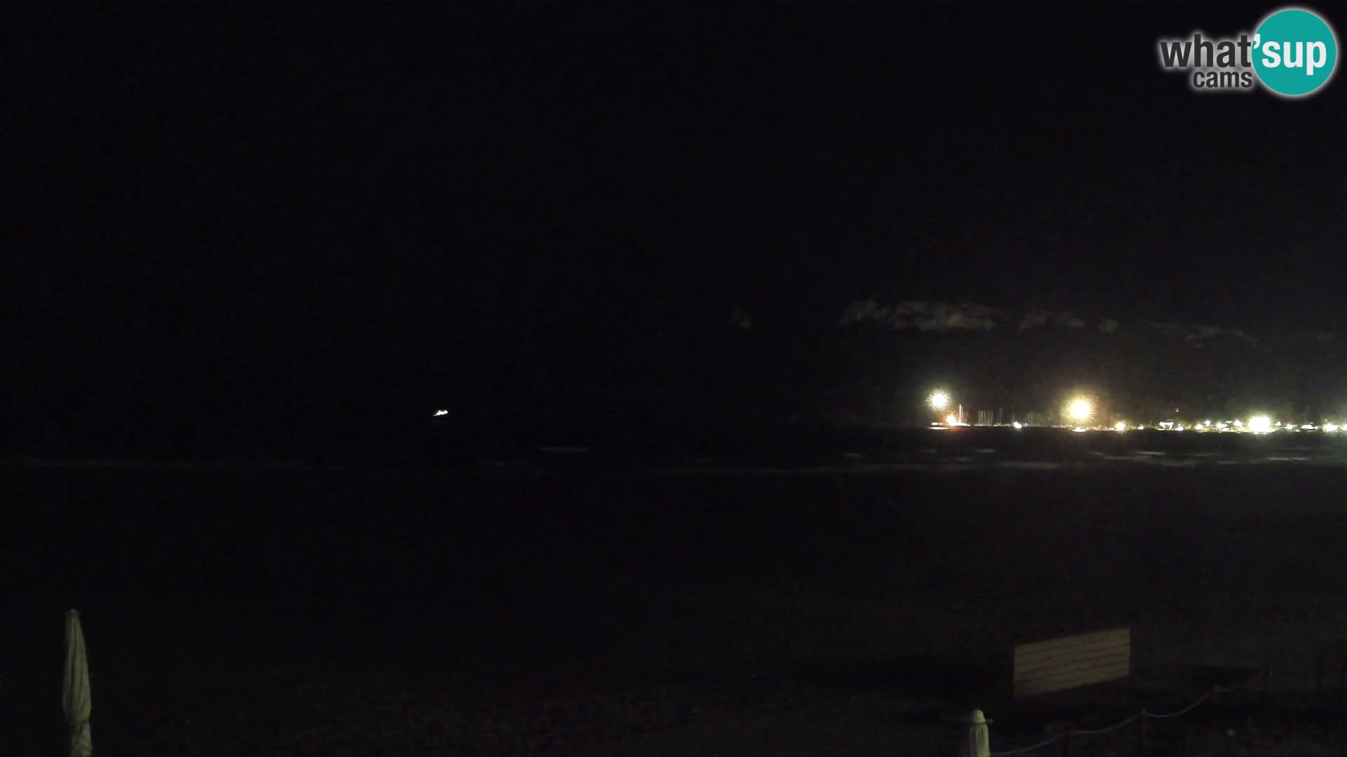 Poetto beach webcam | Cagliari | Sardinija