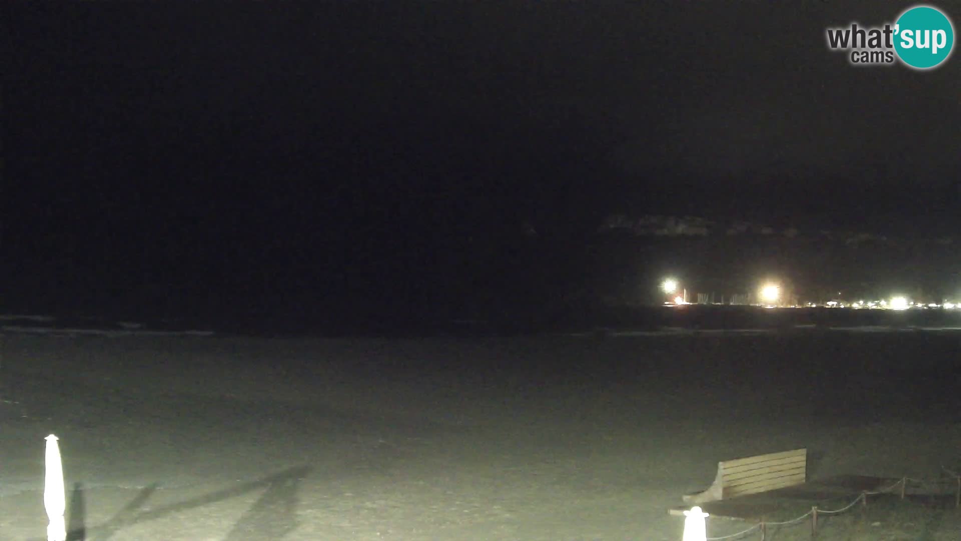 Poetto beach webcam | Cagliari | Sardinija