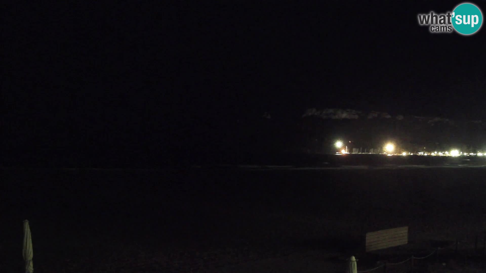 Poetto beach webcam | Cagliari | Sardinija