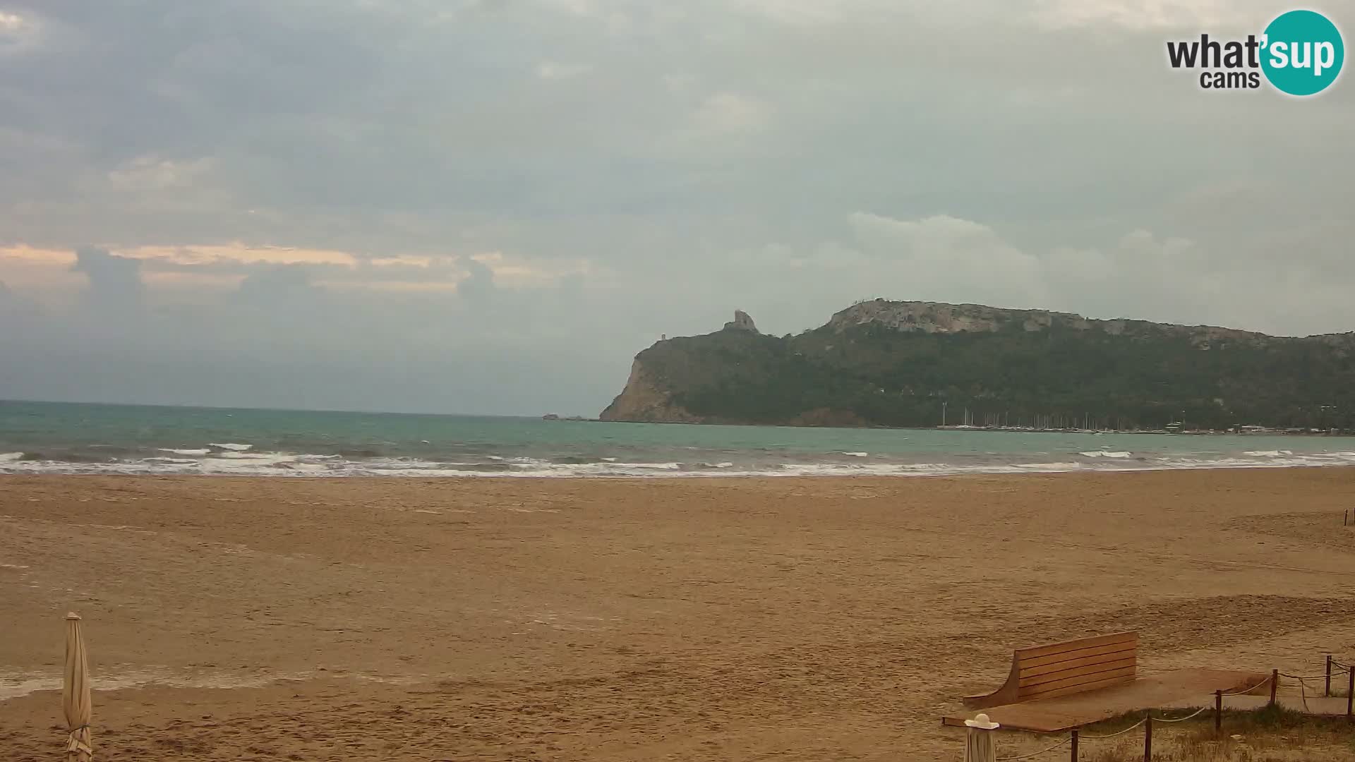 Webcam spiaggia del Poetto | Cagliari | Sardegna