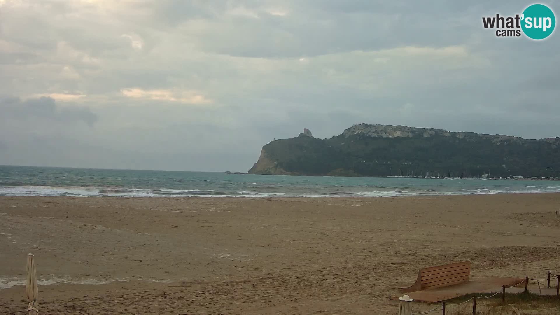 Webcam spiaggia del Poetto | Cagliari | Sardegna
