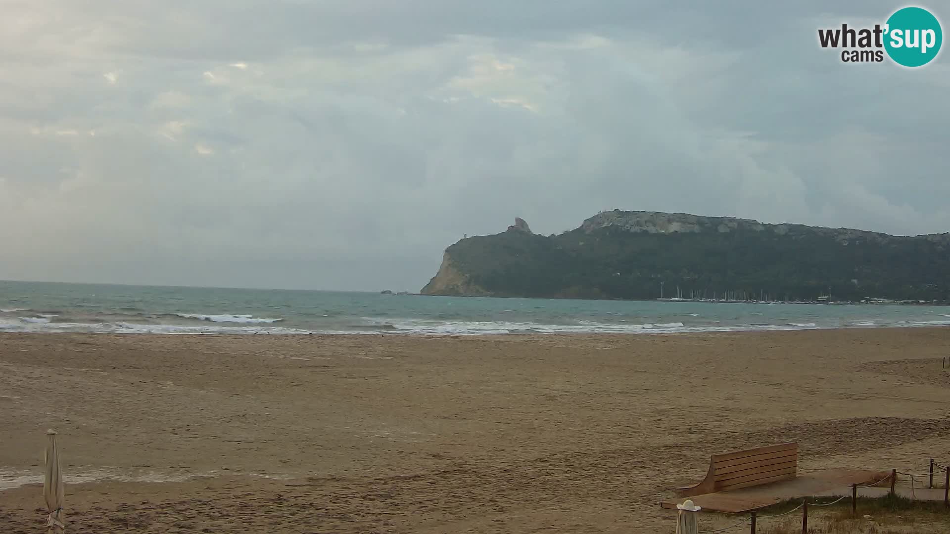 Poetto Strand Webcam | Cagliari | Sardinien