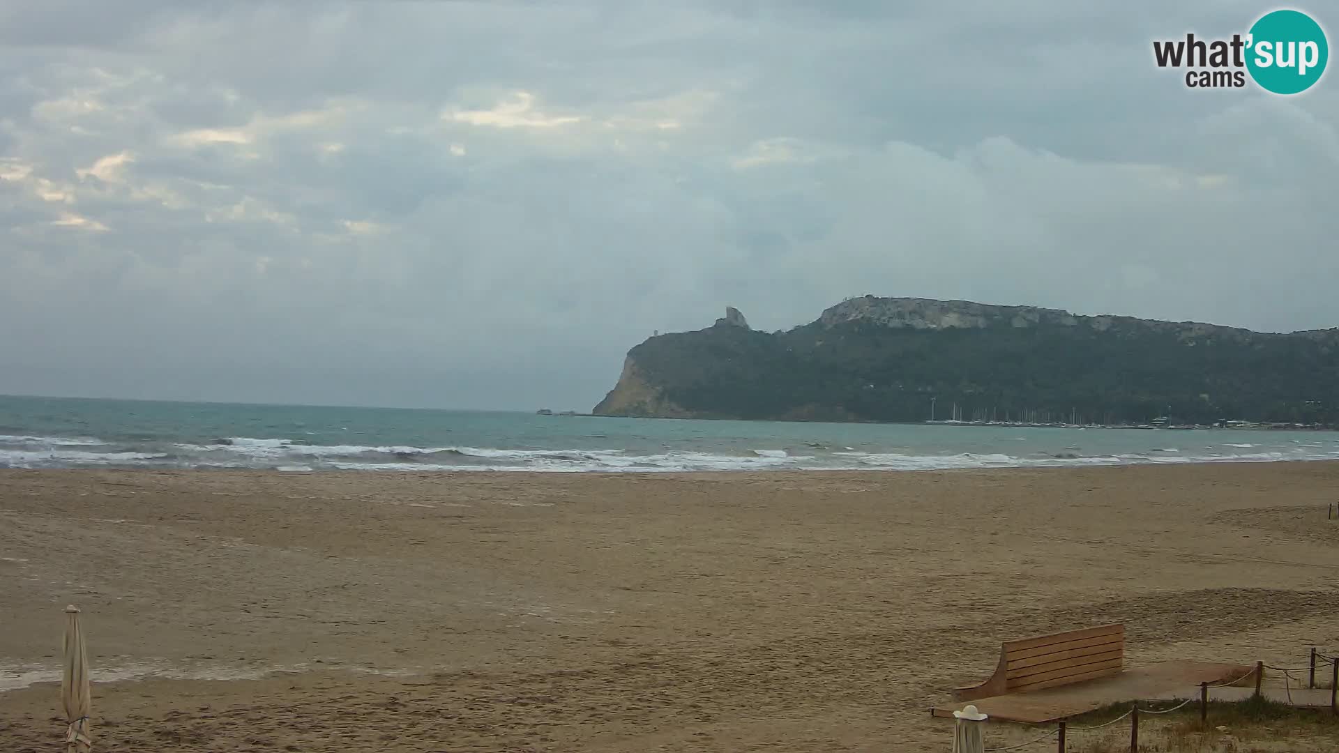 Poetto Strand Webcam | Cagliari | Sardinien