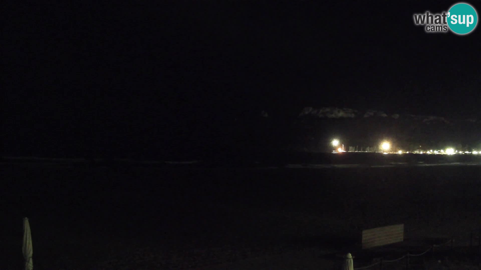Poetto beach webcam | Cagliari | Sardinija