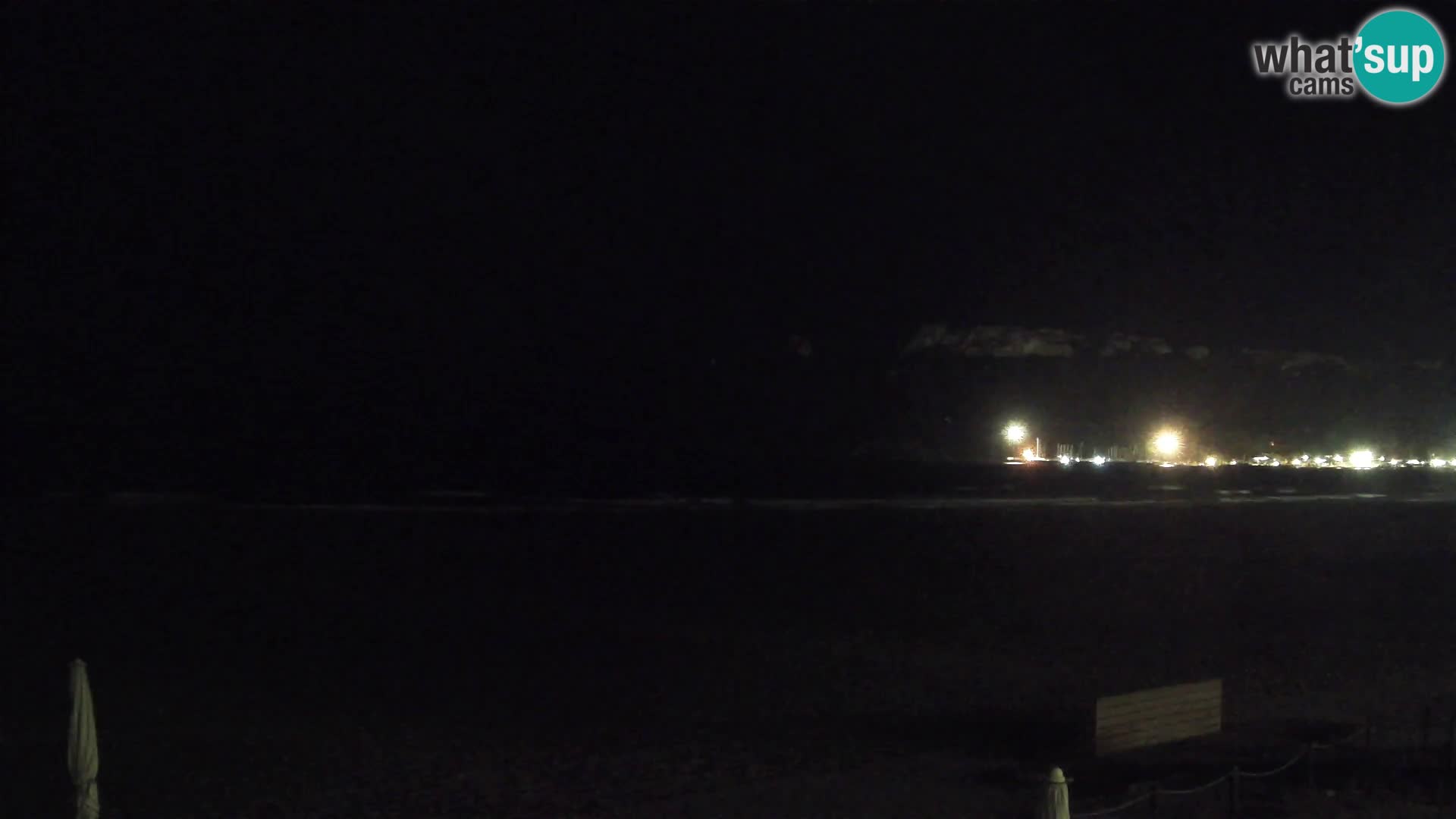 Poetto beach webcam | Cagliari | Sardinija