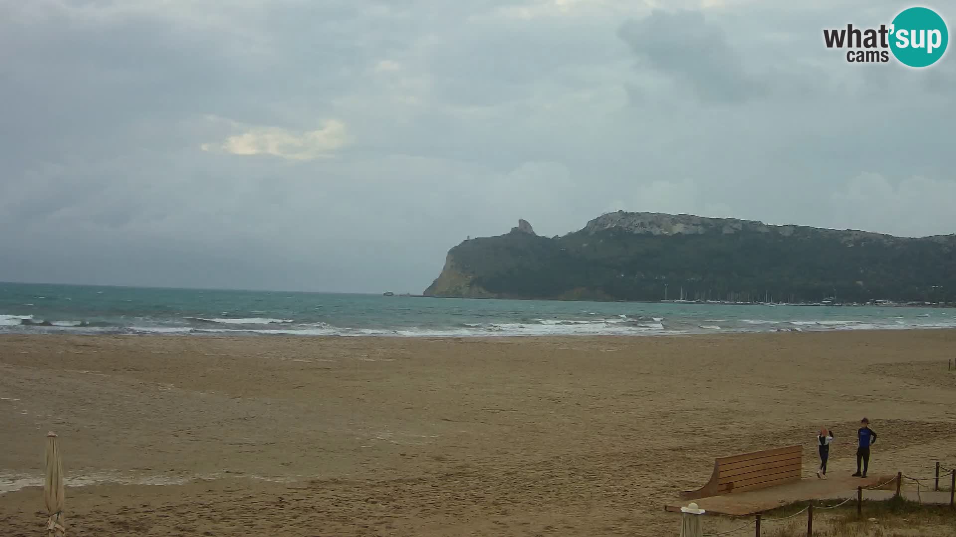 Poetto beach webcam | Cagliari | Sardinia