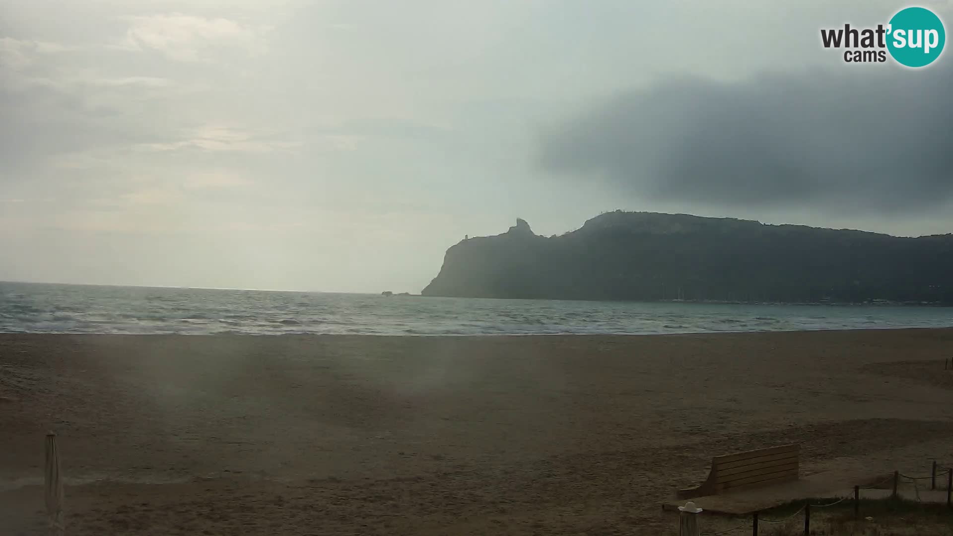 Poetto Strand Webcam | Cagliari | Sardinien