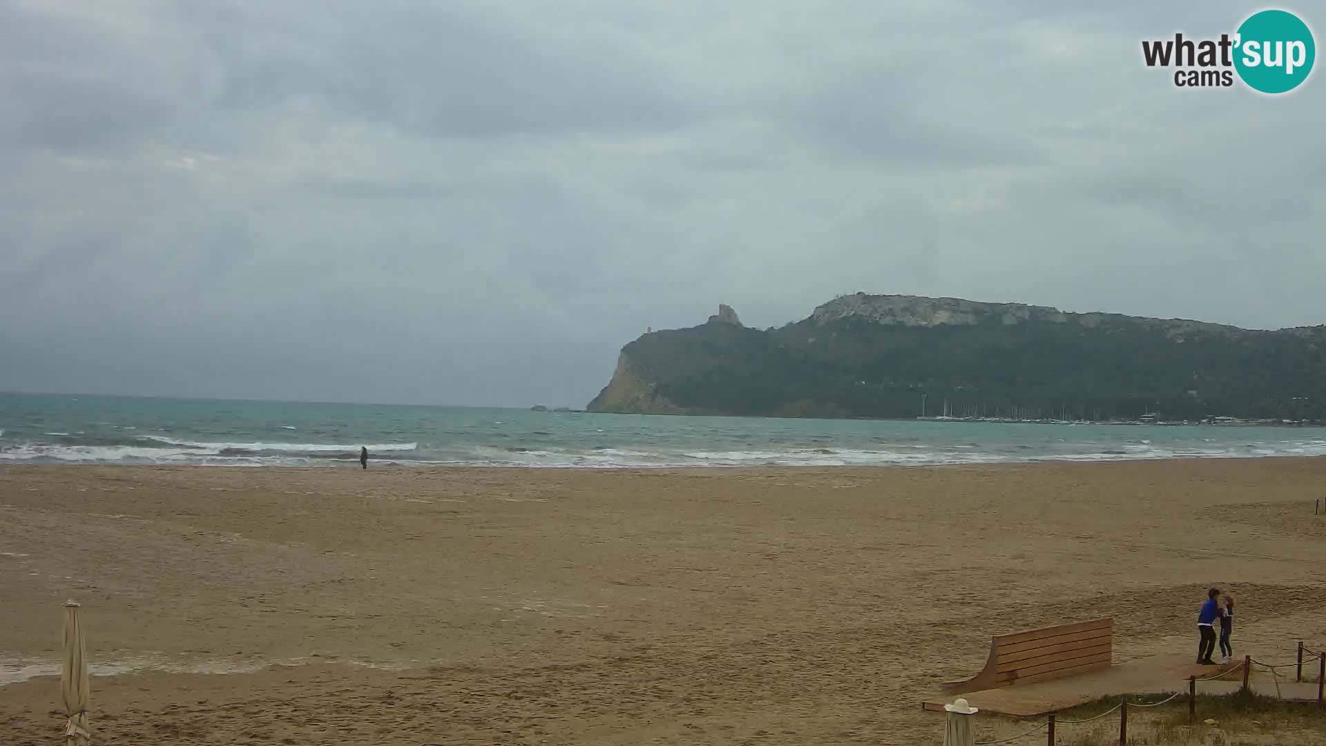 Webcam plage de Poetto | Cagliari | Sardaigne